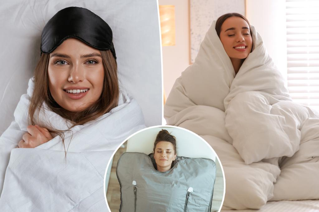 Forget weighted blankets: Why swaddling like a baby can help you sleep like one